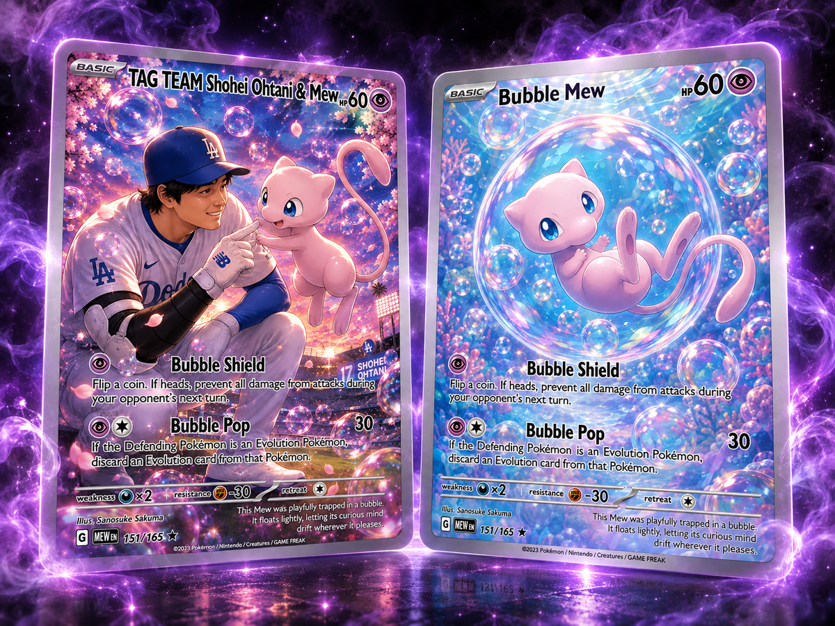 🔥SHO-time Custom Collectible Card SET🔥